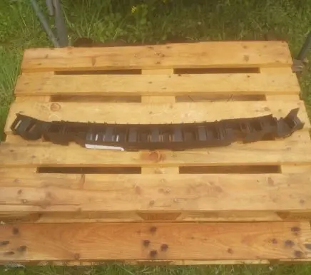Citroen C4 Cactus Front bumper support beam 9801689180