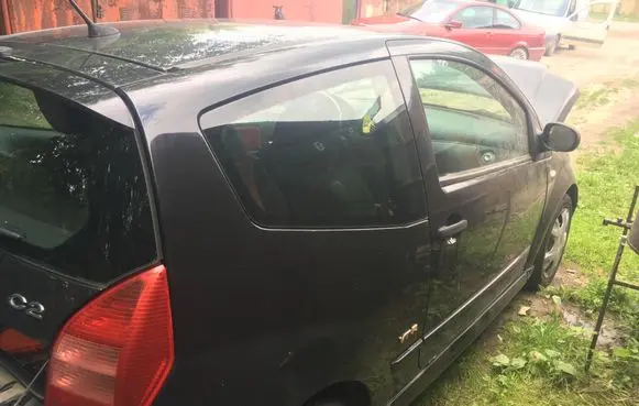 Front door window regulator with motor