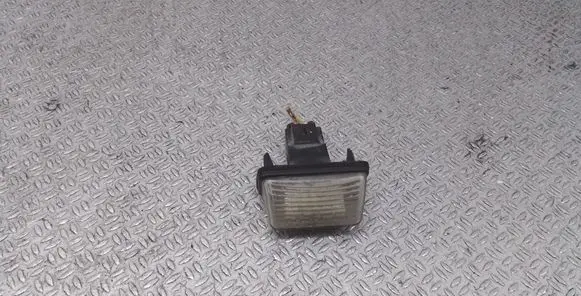 Peugeot 206 Number plate light