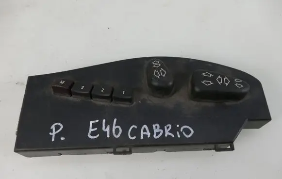 BMW 3 E46 Seat control switch 8255382