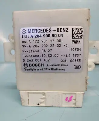 Mercedes-Benz C W204 Parking PDC control unit/module A2049009004