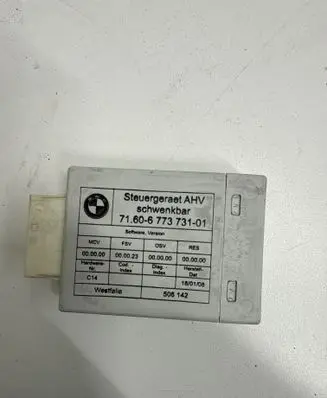 BMW 3 E90 E91 Tow bar trailer control unit/module 6773731