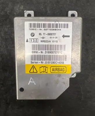 BMW 5 E39 Airbag control unit/module 65776900727 G2T1E08BCH4 MRSZ3A