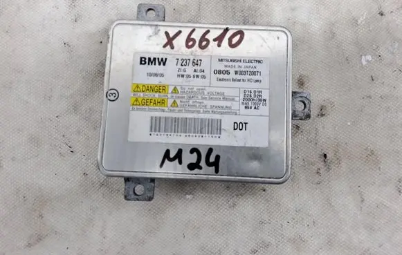 BMW 5 F10 F11 Headlight ballast module Xenon 7237647