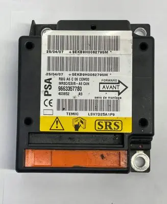 Citroen C2 Airbag control unit/module 9663357780