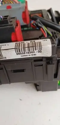 Citroen C3 Fuse box set 9650618380