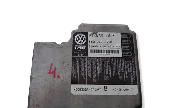 Volkswagen PASSAT CC Airbag control unit/module 5N0959655R 221098111 22H14S1918