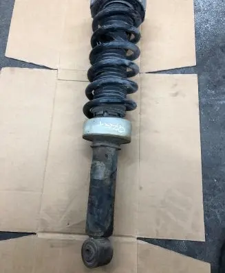 Audi Q7 4L Rear shock absorber with coil spring 