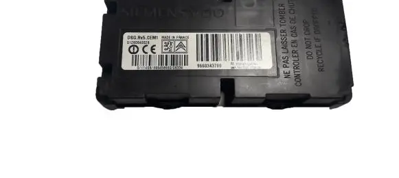 Peugeot 607 Tire pressure control unit 9660343780