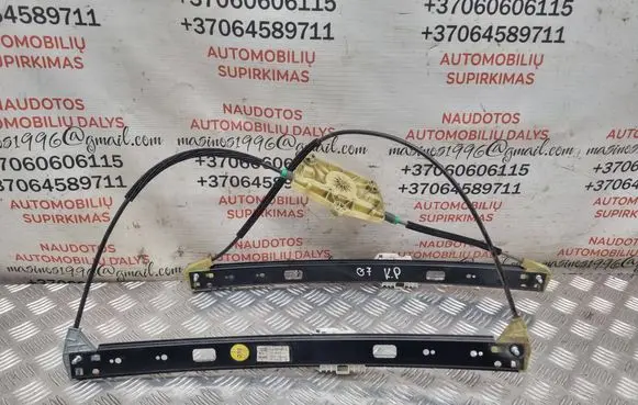Audi Q7 4L Front window lifting mechanism without motor 4L0837461A 28112005