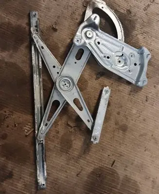 Renault Scenic III - Grand scenic III Front window lifting mechanism without motor 966036102