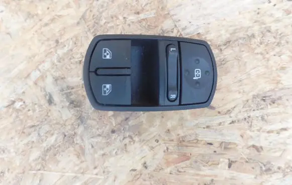 Opel Corsa D Quarter vent window switch 13258521AA 13258521