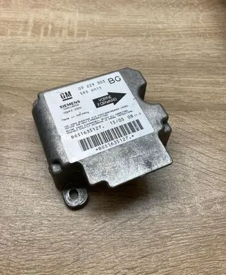 Opel Zafira A Airbag control unit/module 09229303