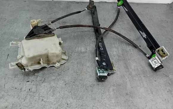 Front door window regulator with motor
