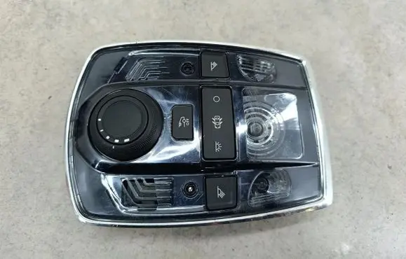 Peugeot 508 Headlining lighting console trim 9665668380