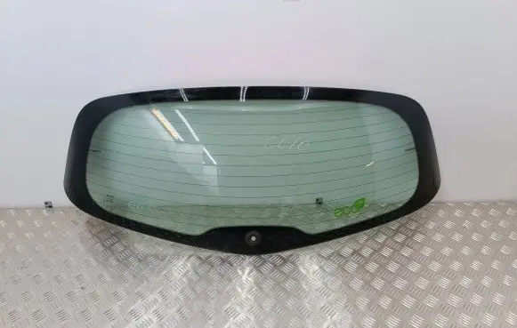 Renault Clio III Rear windscreen/windshield window 43R001583 AS2M3232DOT682