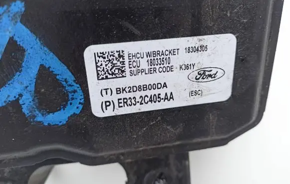 Ford Mustang V ABS Pump ER332C405AA BK2D8B00DA 18033510