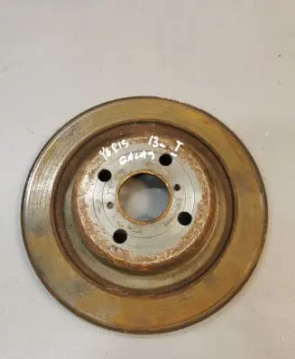Toyota Yaris Rear brake disc