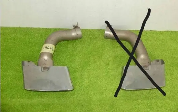 Audi Q7 4M Muffler ending 4M0253681J