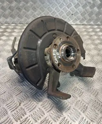 Front wheel hub spindle knuckle
