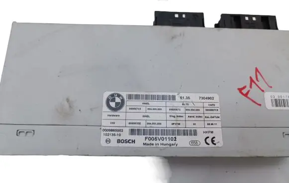 BMW 5 F10 F11 Comfort/convenience module 61357304902