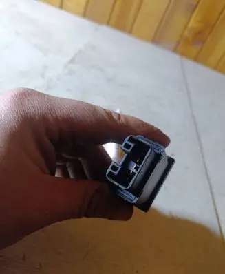 Headlight level height control switch