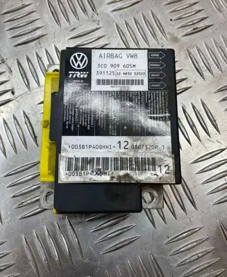 Volkswagen PASSAT B6 Airbag control unit/module 3C0909605M