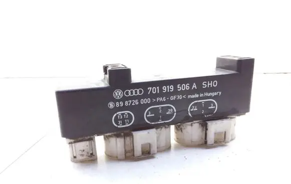 Volkswagen Sharan Coolant fan relay 701919506A 898726000