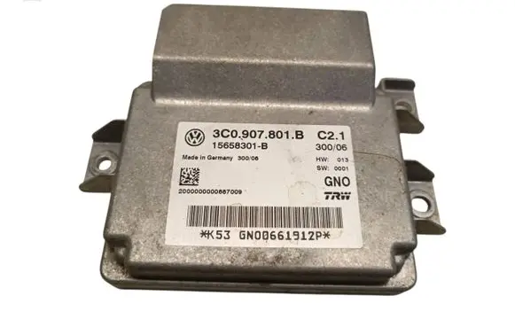 Volkswagen PASSAT B6 Hand brake control module 3C0907801B 15658301B KN00661912