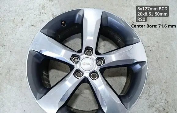 Jeep Grand Cherokee WL R20 alloy rim 04755343AA