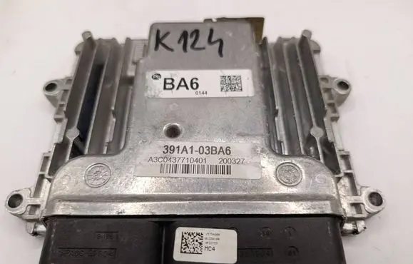 KIA Ceed Engine control unit/module 391A103BA6 200327 A3C0437710401