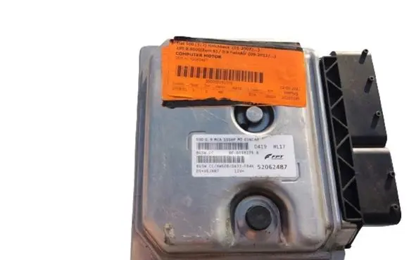 Fiat 500 Engine ECU kit and lock set 52062487- 52062487 BC.0158279.B