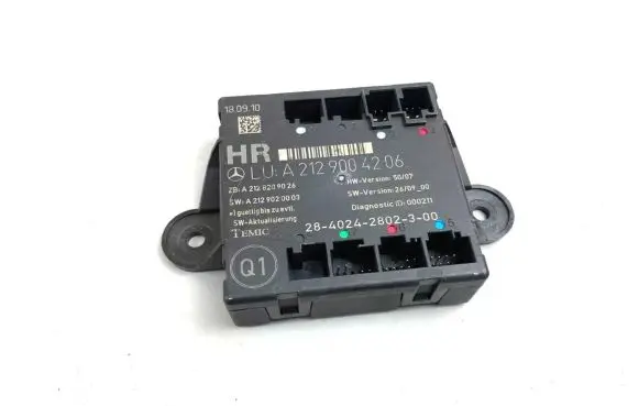 Mercedes-Benz C W204 Door control unit/module A2129004206