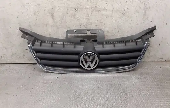 Volkswagen Touran I Front bumper upper radiator grill 1T0853601