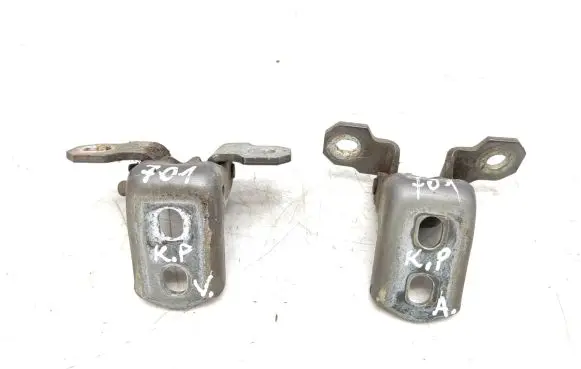 Front door hinge set