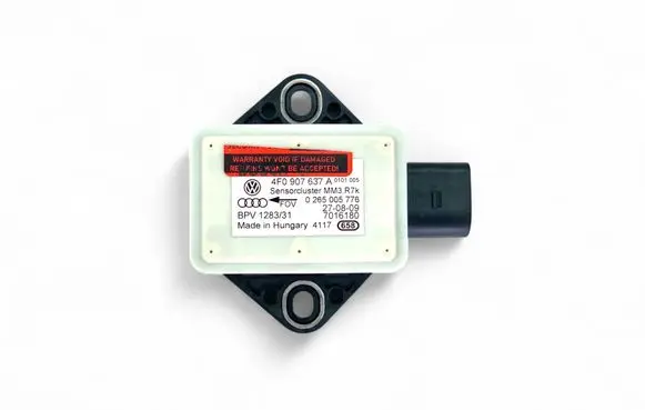 Audi A6 S6 C6 4F ESP acceleration yaw rate sensor 4F0907637A 0265005776
