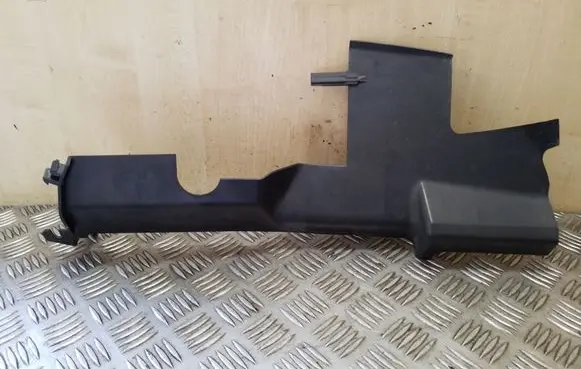 Intercooler air guide/duct channel
