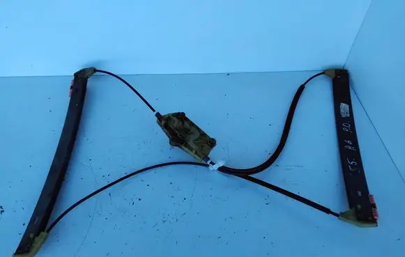 Front window lifting mechanism without motor