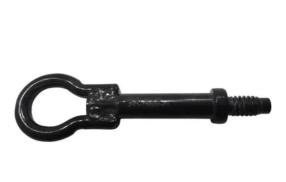 Towing hook eye