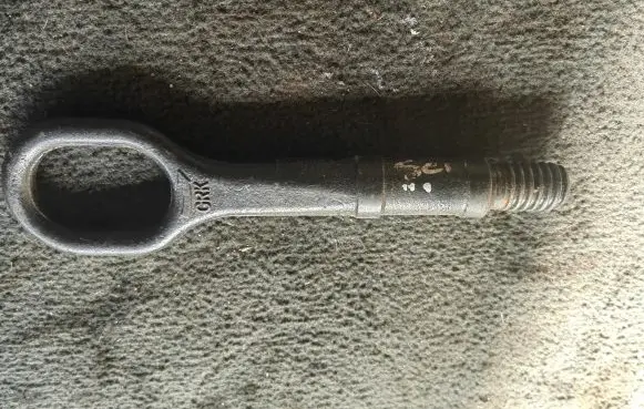 Volkswagen Scirocco Towing hook eye 1T0805615A