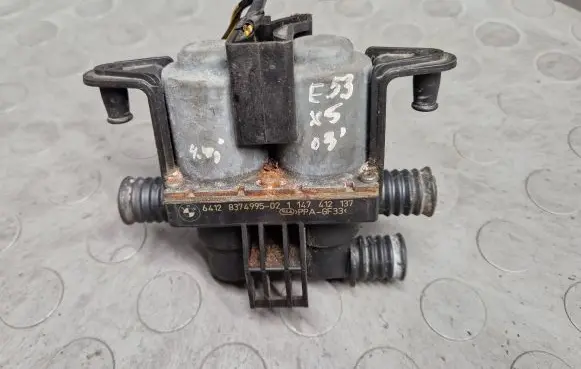 Coolant heater control valve