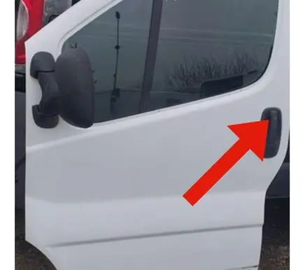 Renault Trafic II (X83) Front door exterior handle 