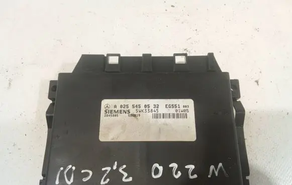 Mercedes-Benz S W220 Gearbox control unit/module A0255450532 5WK33845