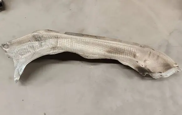 BMW 6 F06 Gran coupe Exhaust heat shield 7202851
