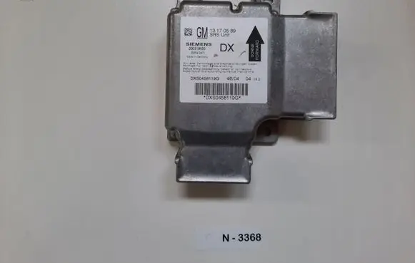 Opel Signum Airbag control unit/module 13170589