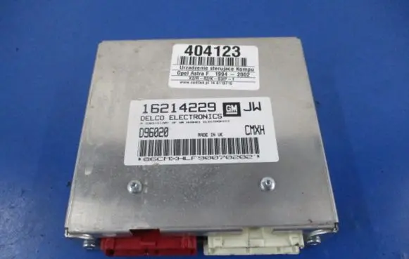 Opel Astra G Engine control unit/module ECU 16214229