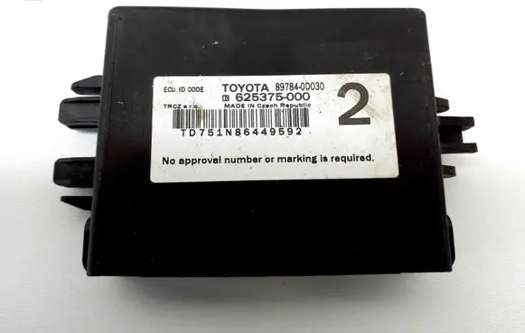 Toyota Yaris Immobilizer control unit/module 897840D030 625375000