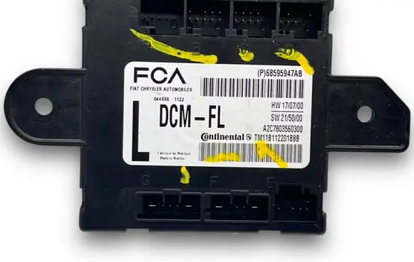 Maserati Levante Central body control module S5166 68595947AB