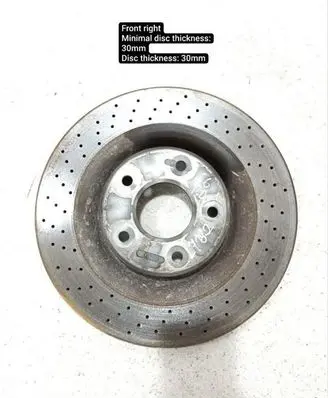 Chevrolet Corvette C6 Front brake disc