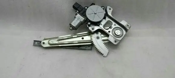 Mitsubishi Lancer X Rear door window regulator with motor 5743A066